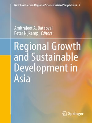 cover image of Regional Growth and Sustainable Development in Asia